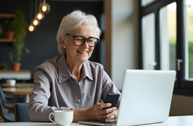 Connected Care on phone image